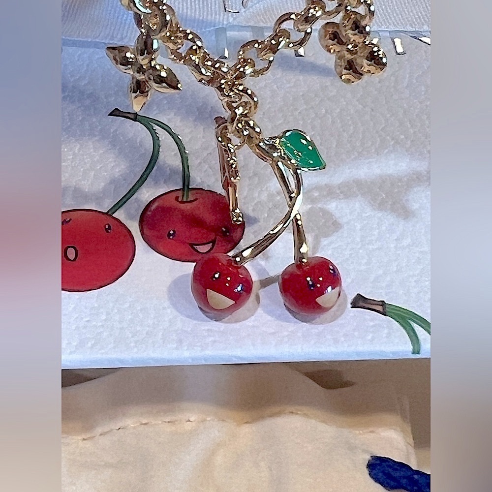 NEW 2025 Louis Vuitton Murakami 20yr Anniversary Cerise Cherry Charm Bracelet - Picture 7 of 7